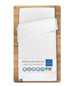 Böhmerwald 559603-11 Couverture d'été 100 % soie tussah 135 x 200 cm